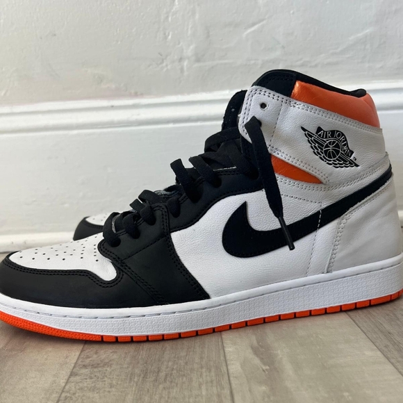 Nike Other - Nike Air Jordan Men's Black and Orange Sneakers